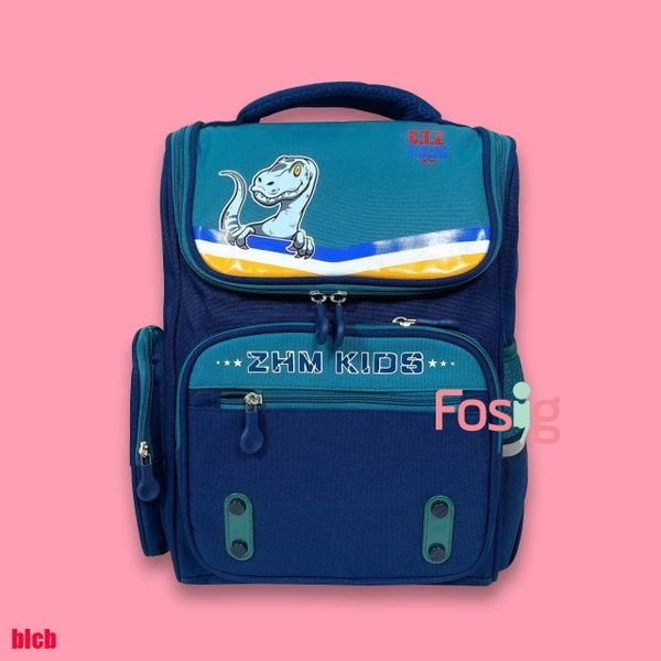  Balo Chống Gù Lưng Cho Bé - Navy Rêu ZHMKIDS 