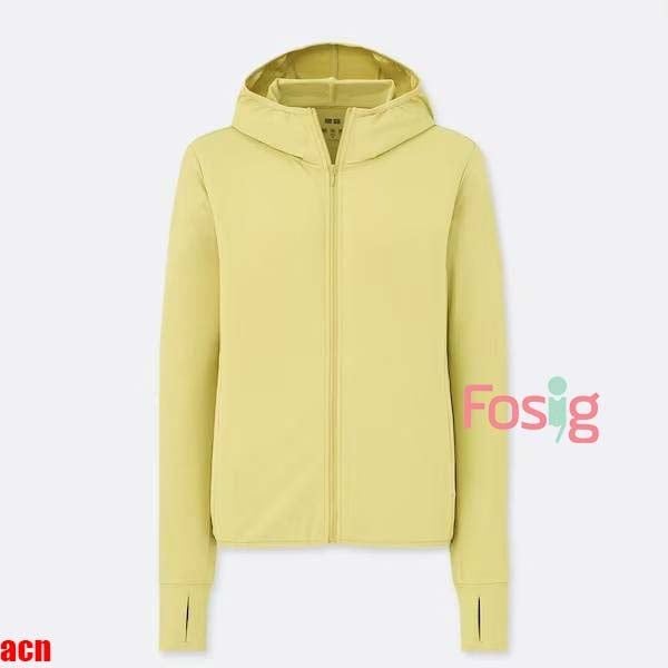  XL-XXL Áo khoác chống nắng người lớn cho nữ Uni- Vàng ACN 