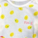  [11-15kg ; 20-24kg] Set Đồ Bộ Dài Xuất Hàn Bé - Trắng Dưa Vàng 