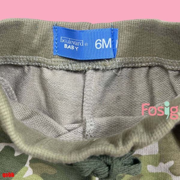  4.5-5kg và 9-10kg Quần Short Bé Gái Boulevard - Xanh Lính 
