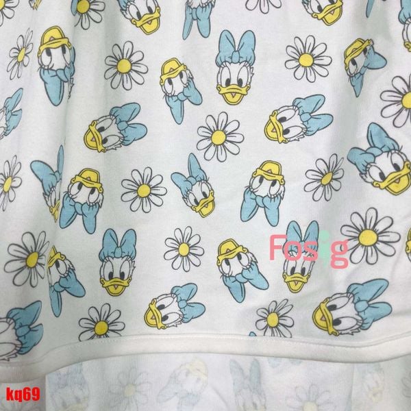  Khăn cotton DN 69 - Trắng Vịt Hoa 