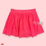  Chân váy thun cotton- Cam dạ quang CV0 