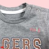  [12-15kg] Romper thun cotton cho bé- Xám Tiger RP07 