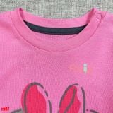  [10-15kg] Romper thun cotton cho bé- Hồng minnie RP07 