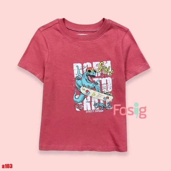  11-14kg 2T-3T Áo thun mát nhẹ bé gái ON- Hồng đất KL A103 