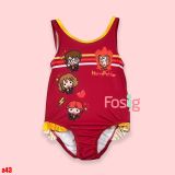  [9-15kg] Đồ Bơi Bé Gái - Đỏ Harry Potter 