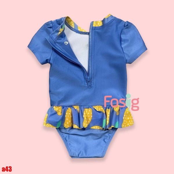  [12-18M; 6-11kg] Đồ Bơi Bé Gái CJ - Xanh Qủa Lê 