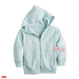  [14-18kg] Áo khoác da cá, nỉ cho bé- Xanh trời trơn AK15 