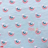  3m, 24m] Bodysuit Cánh Tiên Bé Gái Cter50 - Xanh Cầu Vồng 