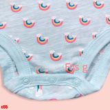  3m, 24m] Bodysuit Cánh Tiên Bé Gái Cter50 - Xanh Cầu Vồng 