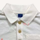  13-15kg Áo thun có cổ bé trai polo ON- Kem AT61 
