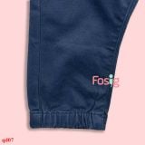  10-11kg; 12m Quần dài kaki bé trai có dây rút- Navy dây tròn giả QD07 