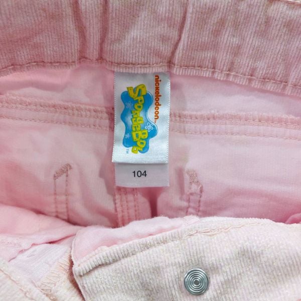  [13-16kg] Quần Short Nhung Bé Gái Nickedoleon - Hồng Kim Tuyến 