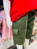  40-55kg S-XXL Đồ bộ tay ngắn bé trai- Đỏ chữ trắng DB86 