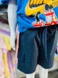  25-55kg S-XXL Đồ bộ tay ngắn bé trai- Xanh thể thao DB86 