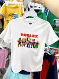  25-30kg; 35-45kg XS-2XL Set 3 áo ROBLOX, áo minecraft tay ngắn xịn. Tự tin, Cực ngầu- S3A17 