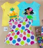  [6-17kg] Set 3 Áo Thun Tay Ngắn PL Gara Bé Gái - Combo màu ngẫu nhiên 