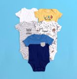  [0-24m] Bodysuit Lẻ Tay Ngắn Bé Trai Cter - Hàng tuyển chọn 