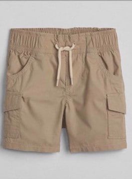  [3m-6m; 9-12m] Quần Short Gp bé trai  - Kem 