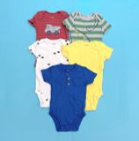  [0-24m] Bodysuit Lẻ Tay Ngắn Bé Trai Cter - Hàng tuyển chọn 