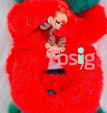  Set 2 Dây Cột Tóc  Giáng Sinh - Noel 