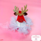  Kẹp Tóc Noel Tuần Lộc Bé Gái - Đỏ Tuần Lộc 