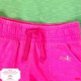  [15-19kg] Set Đồ Bộ Ngắn Áo Croptop CJ Bé Gái - Xanh Quần Hồng 