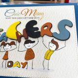  Thiệp Chúc Mừng Kèm Phong Bì Ngày 20/11 - Thiêp To Handmade 