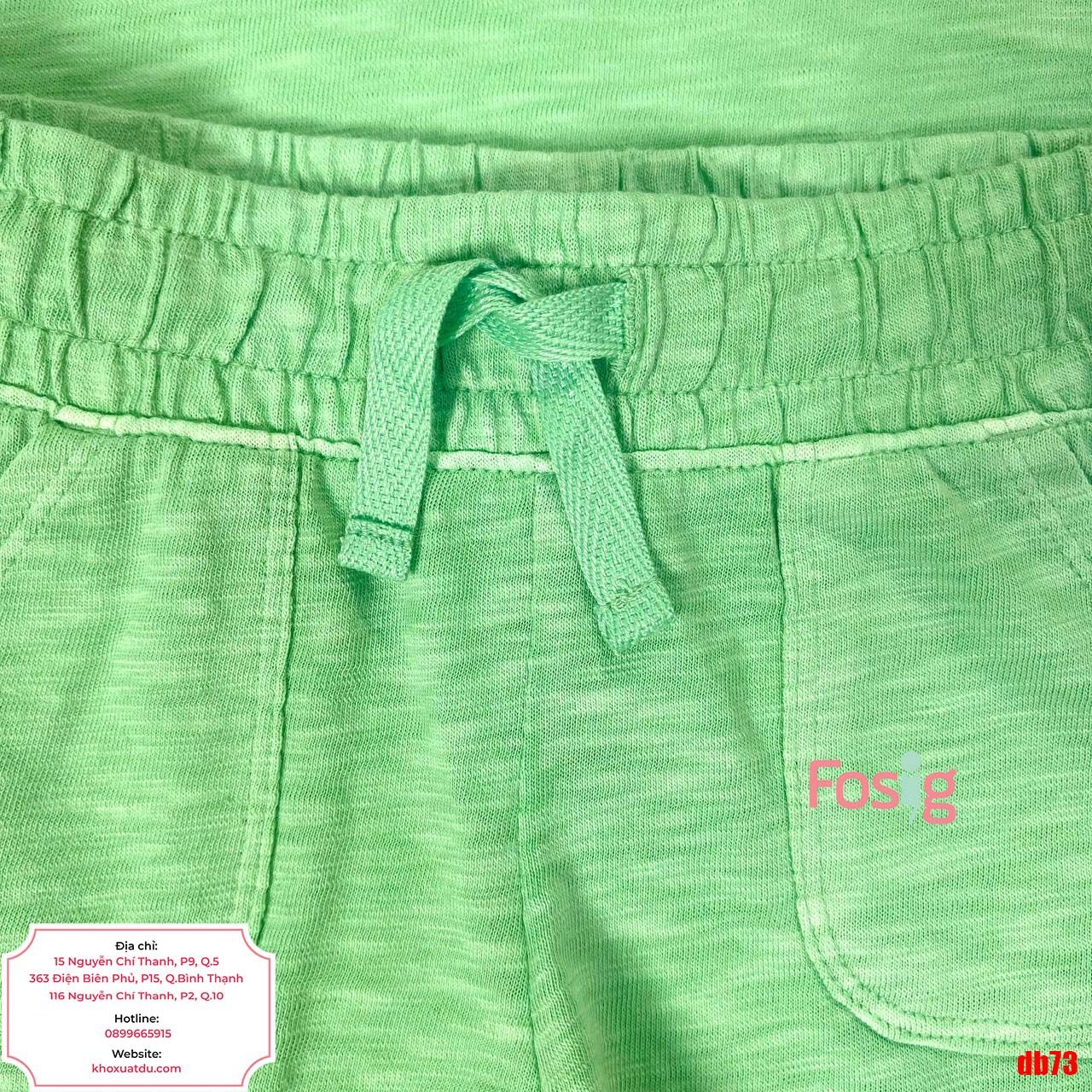  [8-12kg; 17-21kg 12m-5T] Set Đồ Bộ Ngắn Áo Croptop CJ Bé Gái - Xanh Quần Xanh 