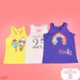  [21-45kg] Set 3 Áo Thun Sát Nách 3Lỗ Bé Gái PL - Combo ngẫu nhiên 