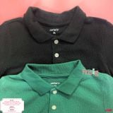  [5-34kg] Set 2 Áo Thun Tay Ngắn Polo Cổ Bẻ Cter Oskos Bé Trai - Combo màu ngẫu nhiên 