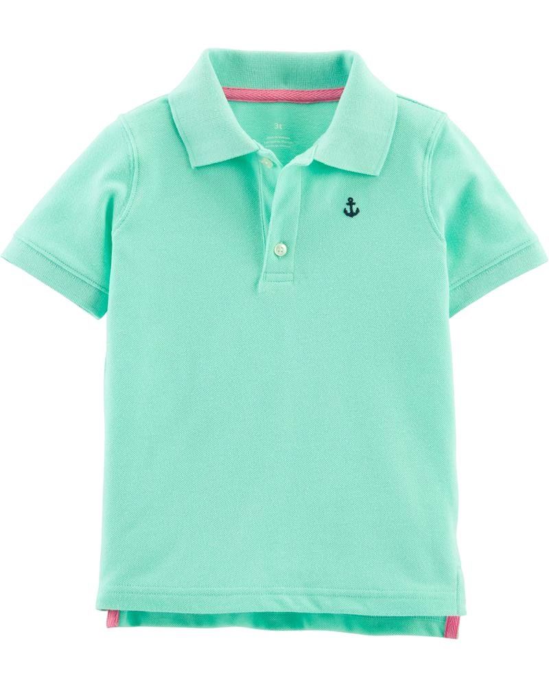  [5-34kg] Set 2 Áo Thun Tay Ngắn Polo Cổ Bẻ Cter Oskos Bé Trai - Combo màu ngẫu nhiên 