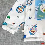  9kg - 18kg Áo Khoác Gió Mỏng Bé Unisex - Trắng Hoa Doraemon 