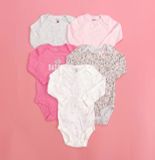  [0-24m] Bodysuit Lẻ Tay Dài Bé Gái Cter - Hàng tuyển chọn 