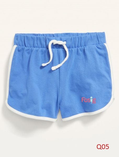  [10-18kg] Quần Short Bé Gái ON - Xanh Viền Trắng 