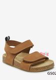  [11,5-13cm ; ] Giày Sandal Bé Trai NXT - Nâu DS 