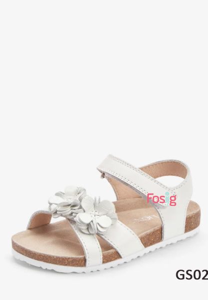 19, 20.5, 29 Giày Sandal Bé Gái Nxt - Trắng Hoa NXT 