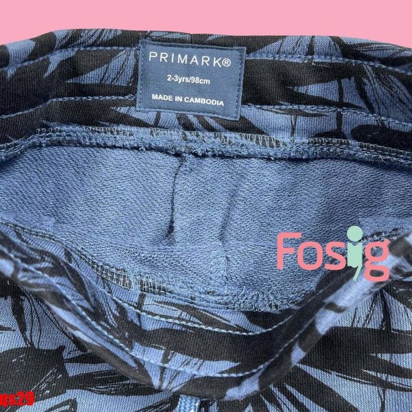  [10-14kg và 17-20kg] Quần Short Thun Da Cá Dây Rút PM Bé Trai - Navy Lá Đen 