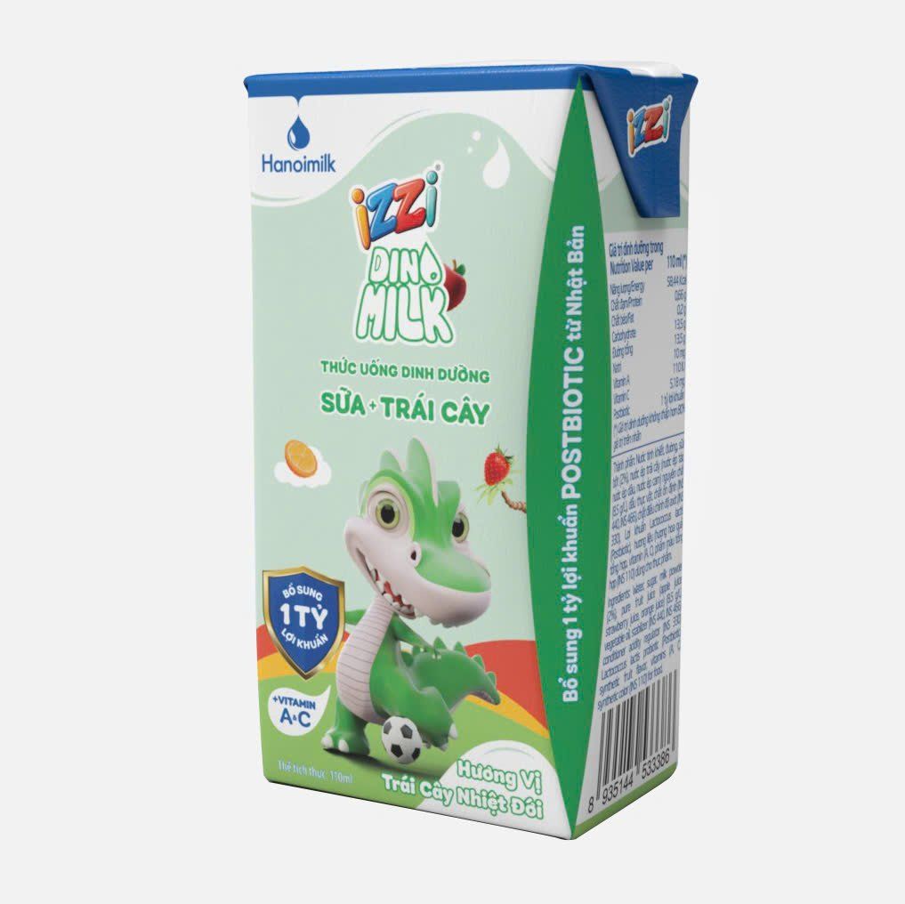 TUDD SỮA TRÁI CÂY HƯƠNG VỊ TRÁI CÂY NHIỆT ĐỚI