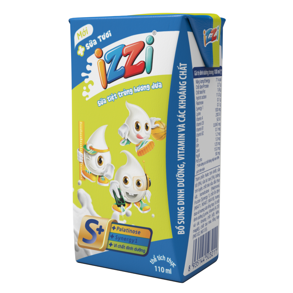 SỮA TT IZZI S+ HƯƠNG DƯA 110ML