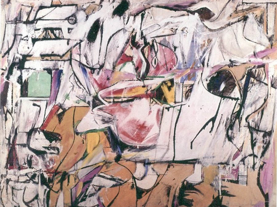Asheville By Willem De Kooning Canvas Print Print Masterpieces