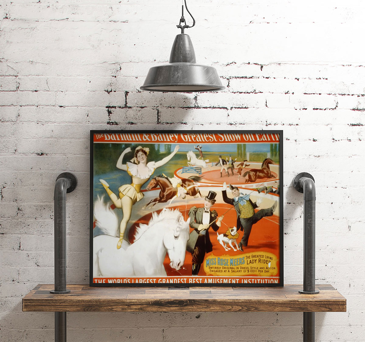 34wpa Circus by Ad Print from Print Masterpieces. All Artwork can be O  Print Masterpieces - Curated Fine Art Canvas Prints and Oil on Canvas  Artwork