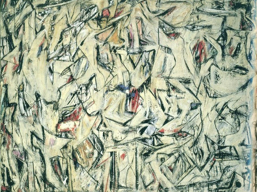 Excavation By Willem De Kooning Canvas Print Print Masterpieces