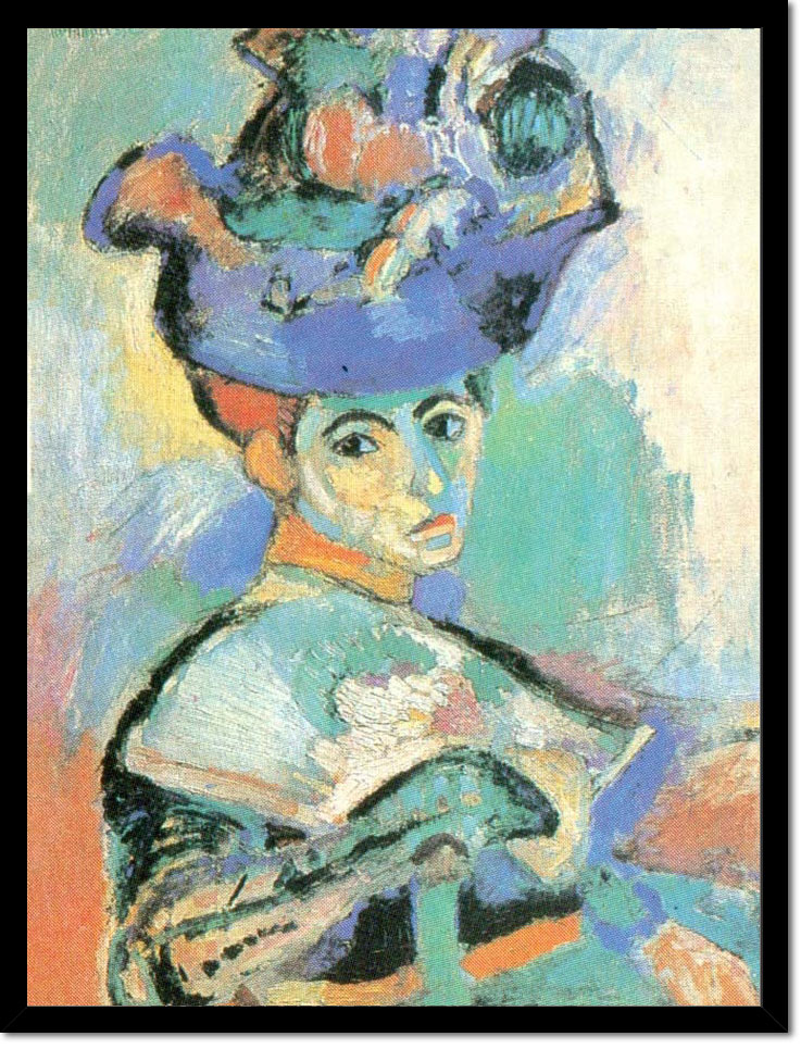 The Woman With The Hat by Henri Matisse Print from Print Masterpieces. All  Artwork can be Optionally Framed. Print Masterpieces - Curated Fine Art  Canvas Prints and Oil on Canvas Artwork