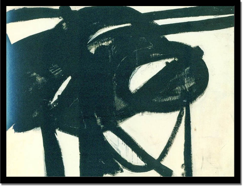 Chief by Franz Kline Canvas Print Print Masterpieces Curated Fine Art