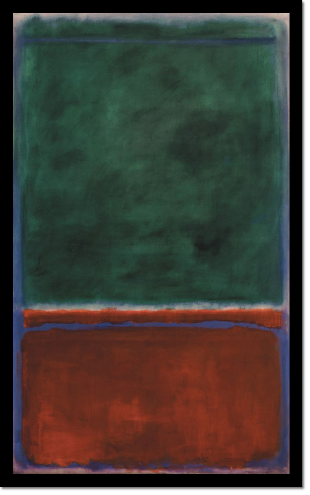 Green And Maroon by Mark Rothko Print from Print Masterpieces. All ...