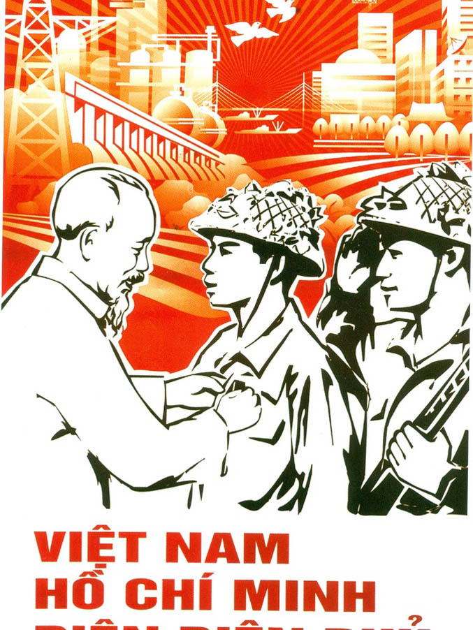 Dien Bien Phu - Vietnam Propaganda Print Masterpieces - Curated Fine Art Canvas Prints and Oil on Canvas Artwork