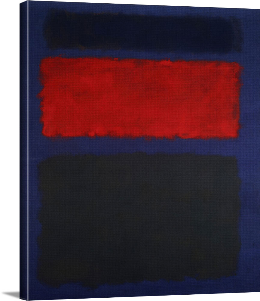 Untitled By Mark Rothko Print From Print Masterpieces All Artwork Can Print Masterpieces Curated Fine Art Canvas Prints And Oil On Canvas Artwork