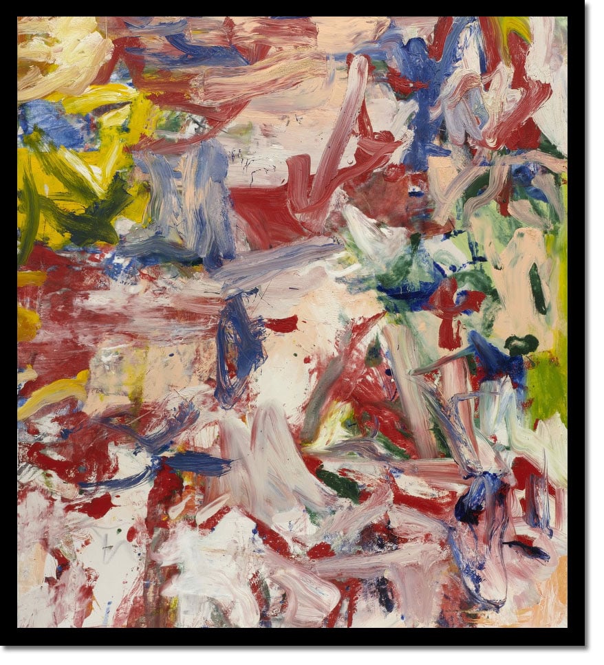 Untitled Xix by Willem De Kooning Print from Print Masterpieces. All ...