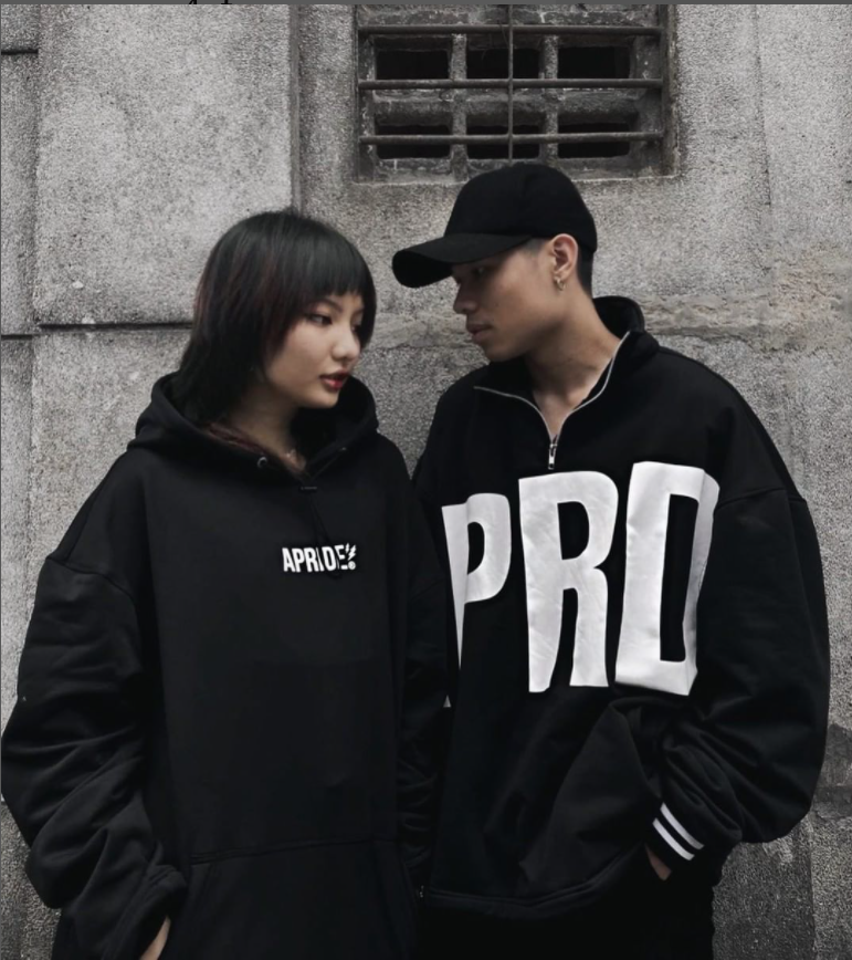  Apride Hoodies Basic Black 